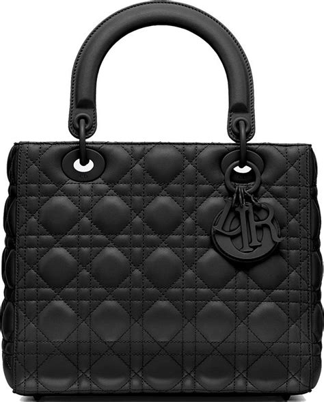 lady dior ultra matte noir|lady dior bag large.